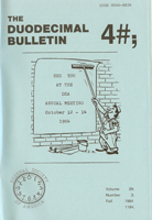 Cover for Bulletin Issue 293
