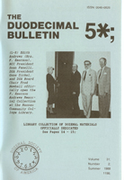 Cover for Bulletin Issue 312